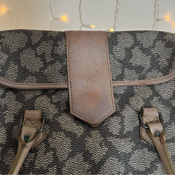 Yves Saint Laurent Vintage Giraffe Printed Mini Handbag - Picture 7 of 14